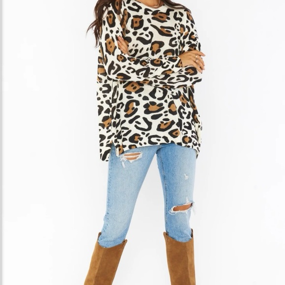 Show Me Your MuMu Animul Knit Bonfire Sweater Size L - Picture 3 of 9